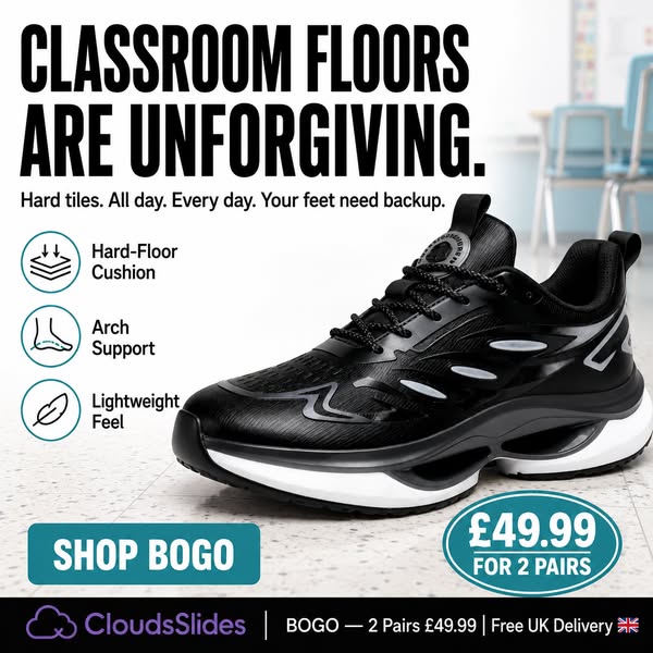 2 Pairs For £49.99 · Built For 12-Hour Shifts