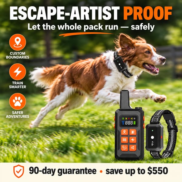 How Dog Trainers Handle Escape Artists