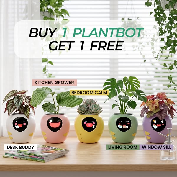 PlantBot, Smart Planter, Allow Your Plants Talk to You!