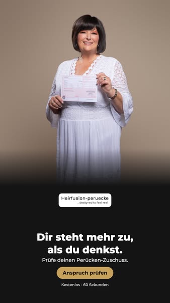 Quiz starten und Perückenzuschuss erfahren!