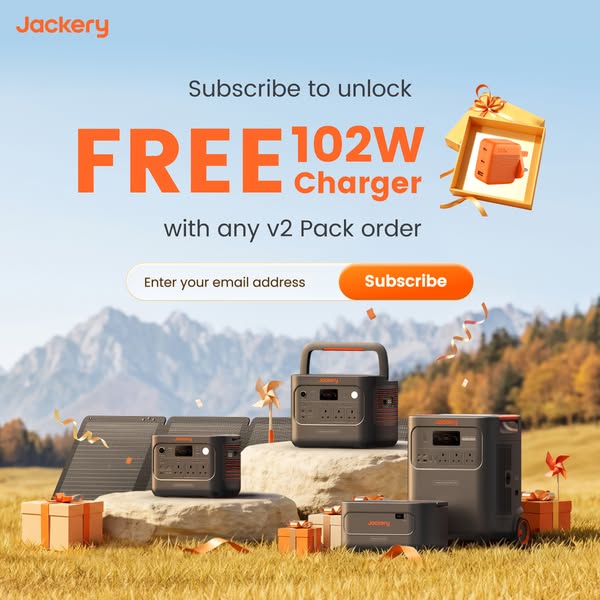 Get a FREE 102W Charger
