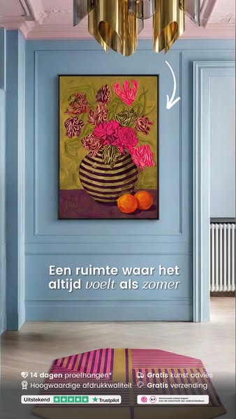 Eén werk maakt het mooier. Twee maakt het af.