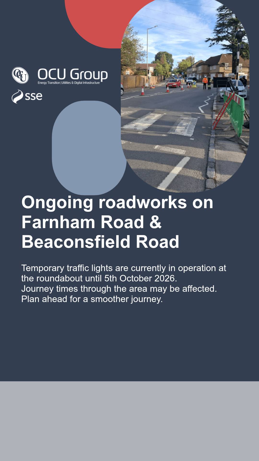 Upcoming roadworks