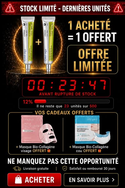 Plus que 23 tubes disponibles