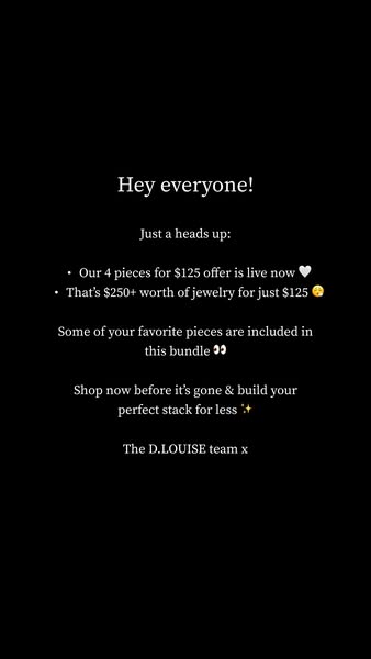 BUILD YOUR STACK FOR ONLY $125