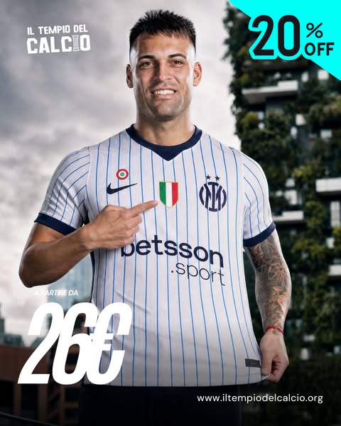 ARRIVATA LA NUOVA MAGLIA INTER AWAY 2026-27!