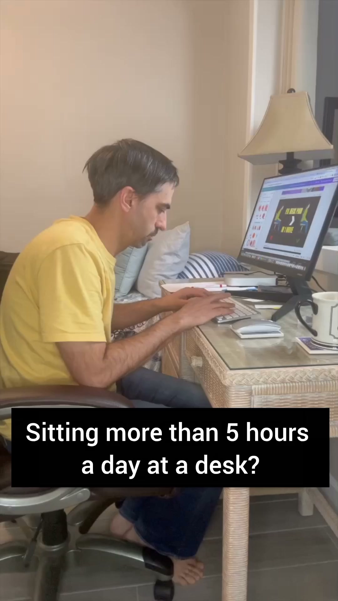 Fix Your Desk Slouching (Watch This Before You Sit Again)