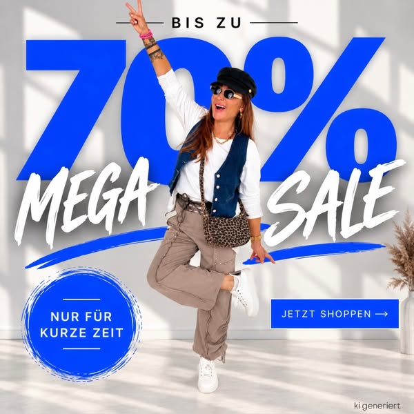 MEGA SALE - BIS ZU 70% RABATT