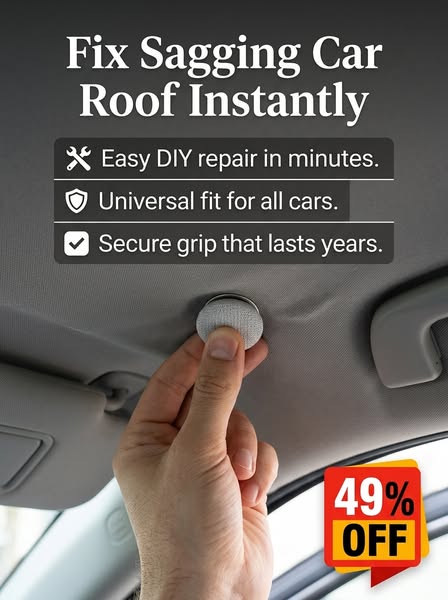Car Roof Cloth Falling Off Repair Special Buckle