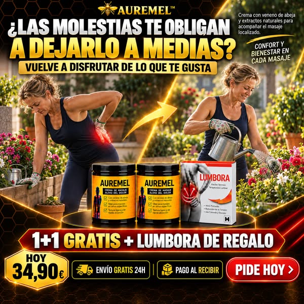 AUREMEL™ Pide hoy tu pack y empieza a volver a tu ritmo.