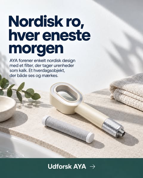 Slut med kruset og skadet hår.