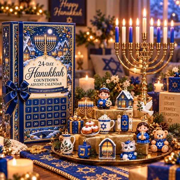 24 Little Ornament of Hanukkah Magic