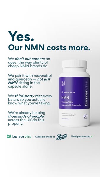 Yes. Our NMN costs more.