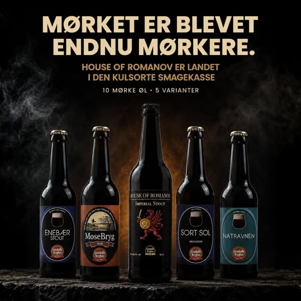 10 kulsorte øl
