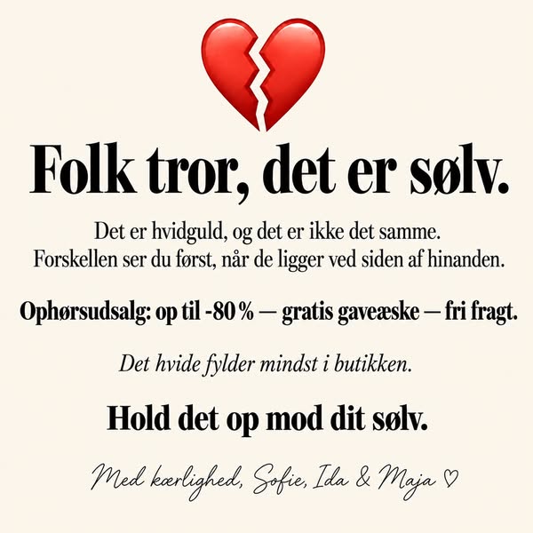 Ophørsudsalg: op til -80 %