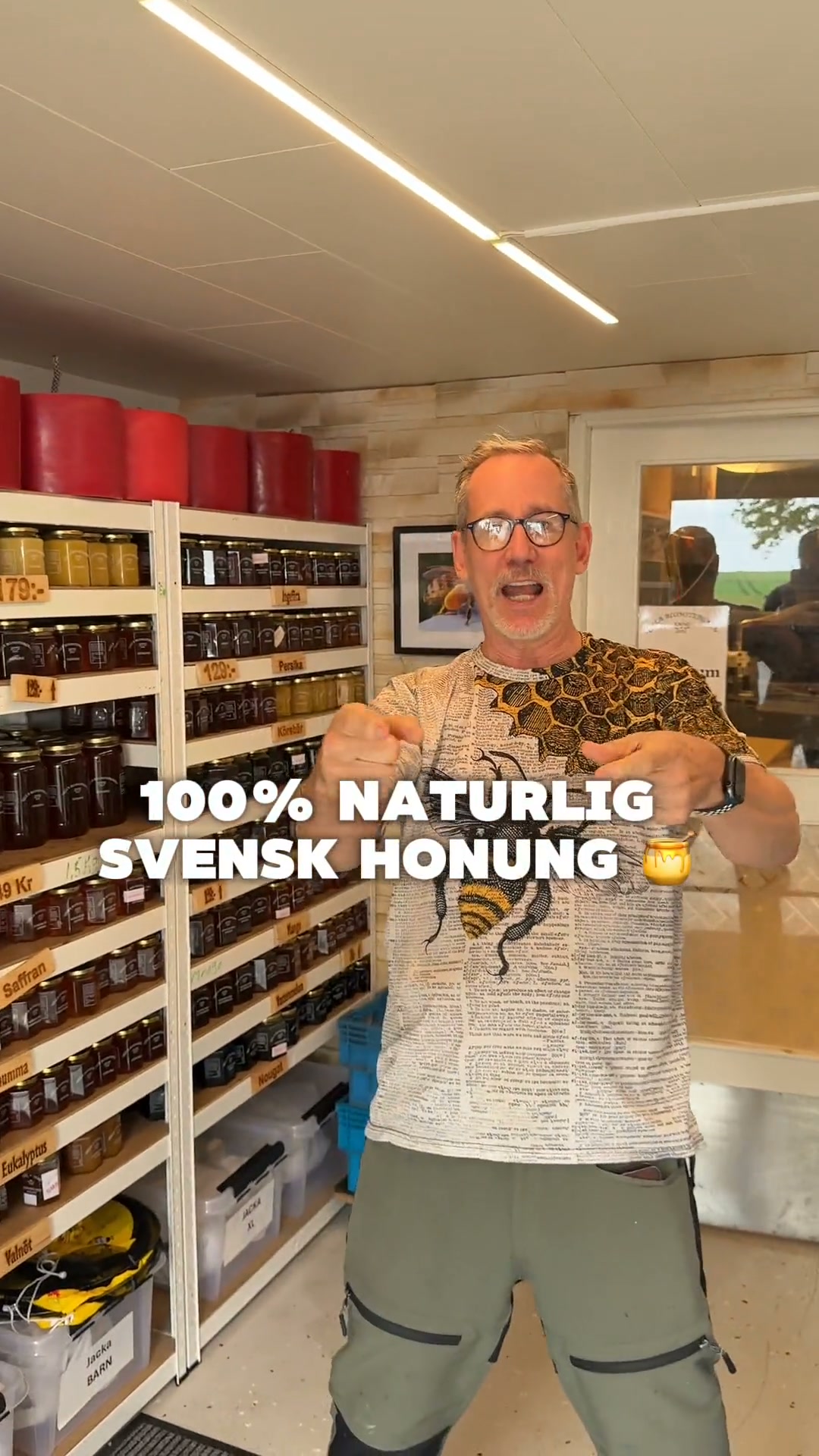 100% naturlig svensk honung
