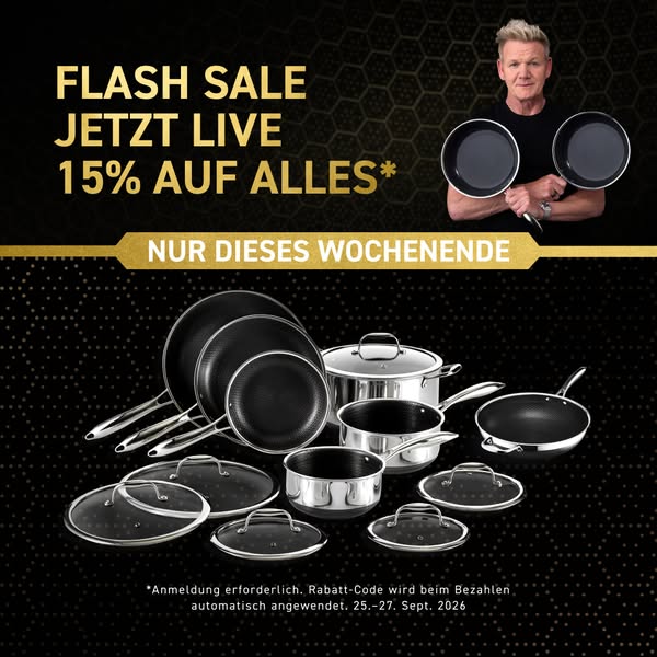 15 % AUF ALLES* – NUR DIESES WOCHENENDE!