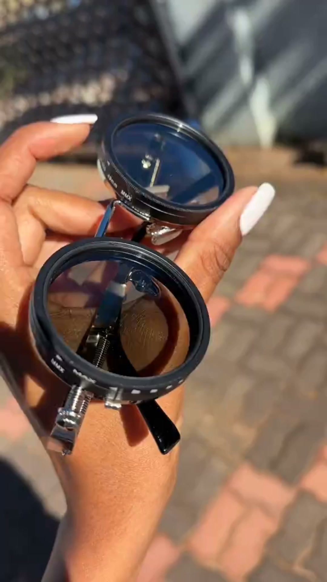 FlexVision™ | Adjustable Black Sunglasses