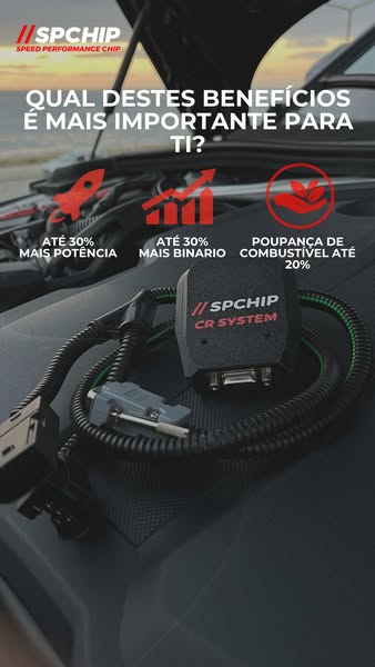 Até +30% de Potência no Teu Carro