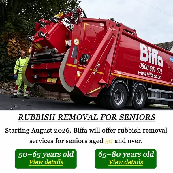 Biffa Rubbish Removal Services for Seniors in the UK