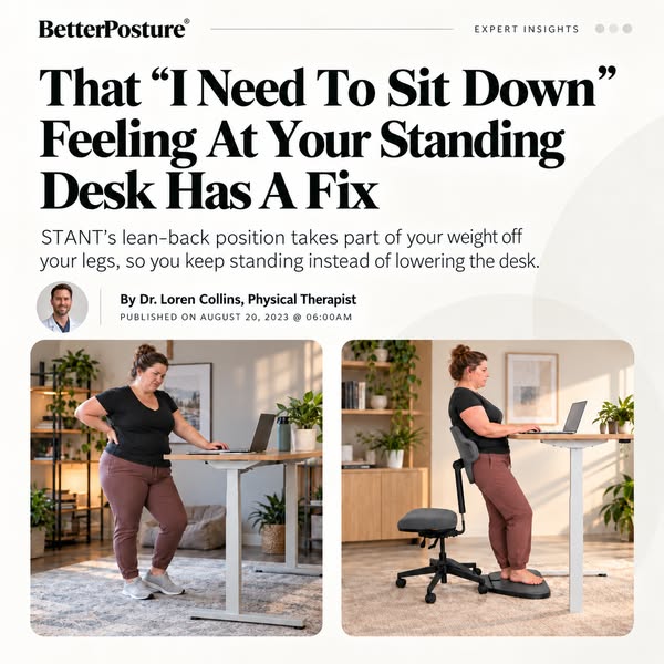 The First Chair Made For Standing Desks