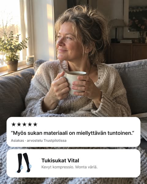 Tukisukat arkeen ja vapaa-aikaan