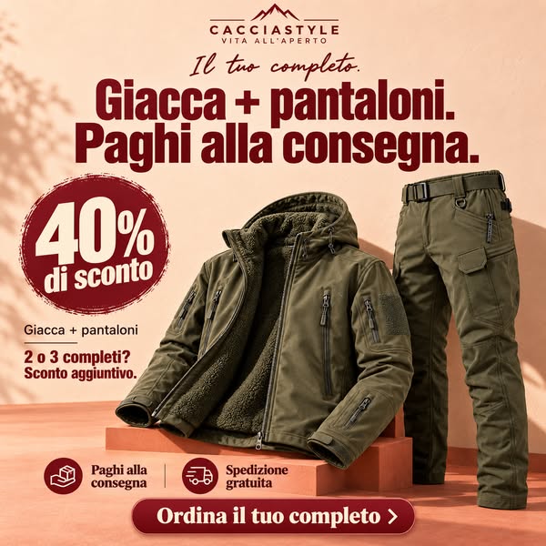 Giacca + pantaloni in un unico set