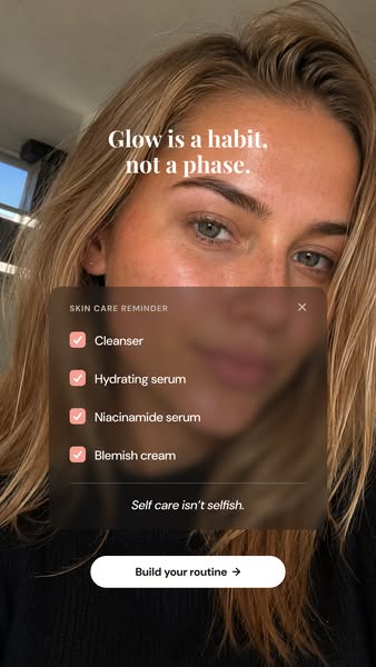 Glow is een gewoonte