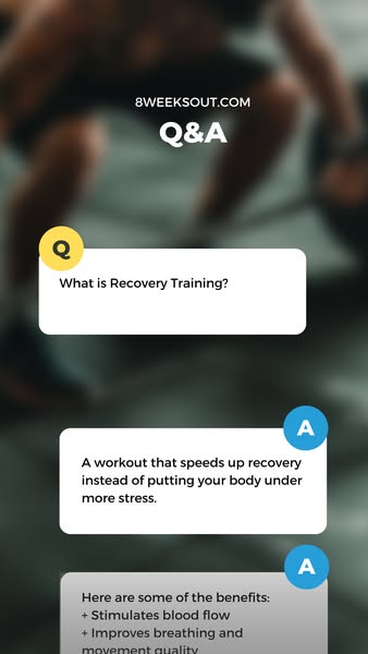 How to Train to Recover Faster than Ever [Article]
