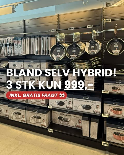 Bland Selv Hybrid | 999 kr.