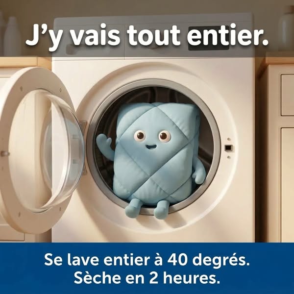 EasySleep® – La couette 2-en-1 à séchage rapide qui remplace vos draps