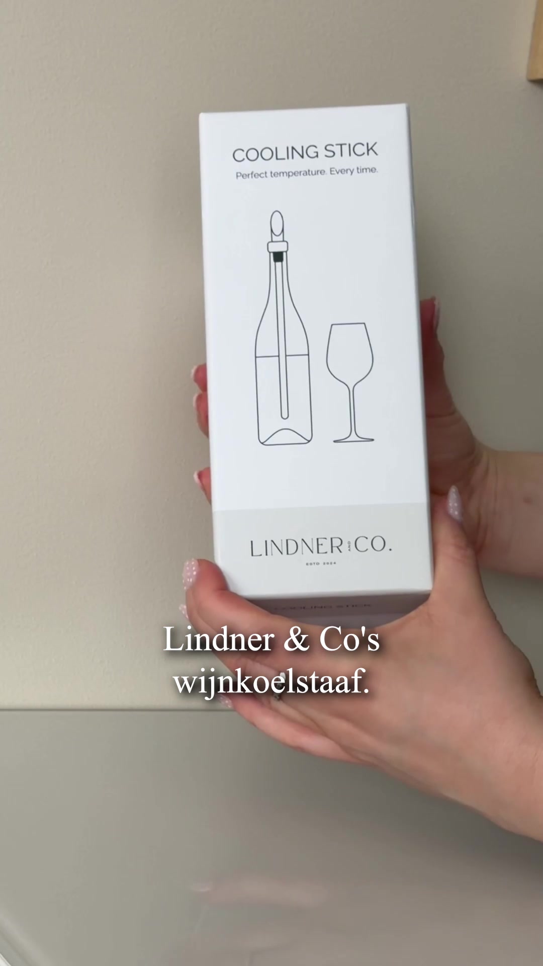 Vanaf nu blijft je wijn altijd perfect koel.