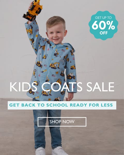 Kids’ Coats Sale | Up to 60% Off!