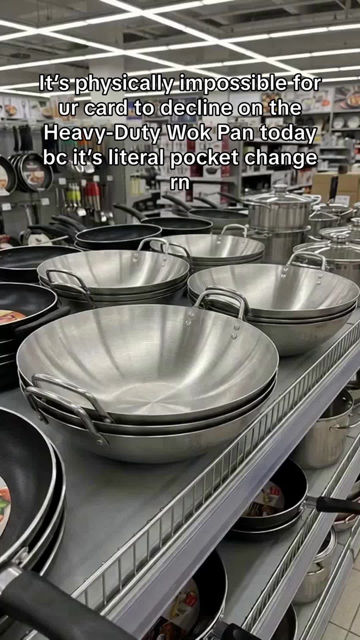 Stainless Steel Wok