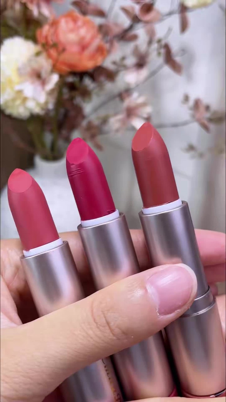 2-in-1 Dual-Ended Lipstick and Lip Gloss Set