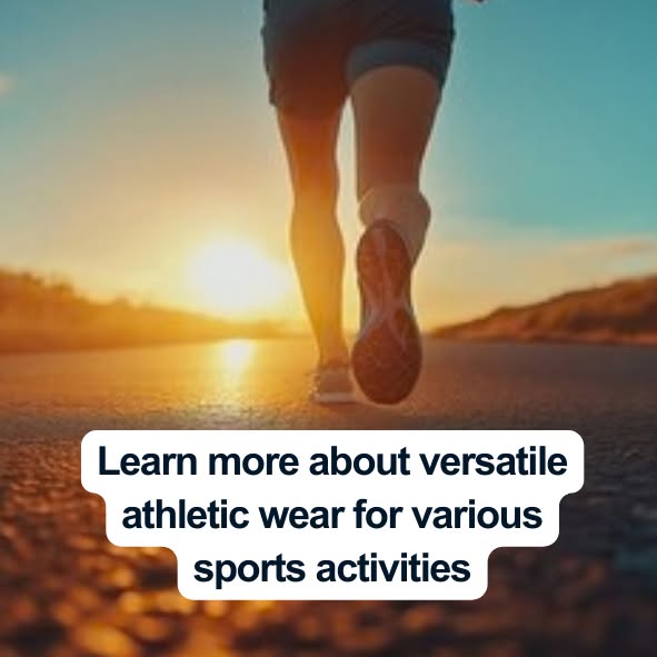 Learn more about versatile athletic wear for various sports activities
