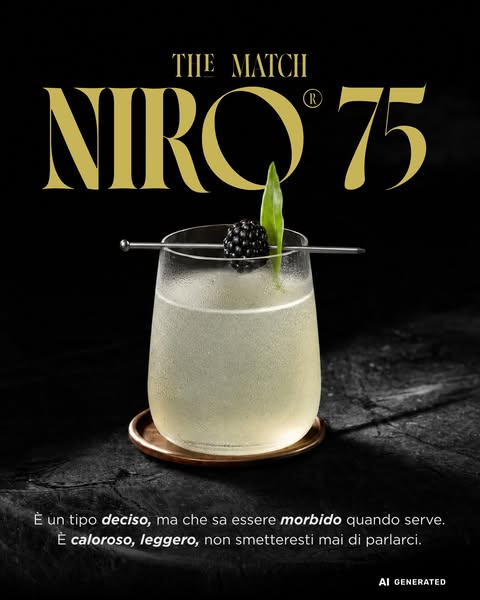 Anúncio de GIN NIRO