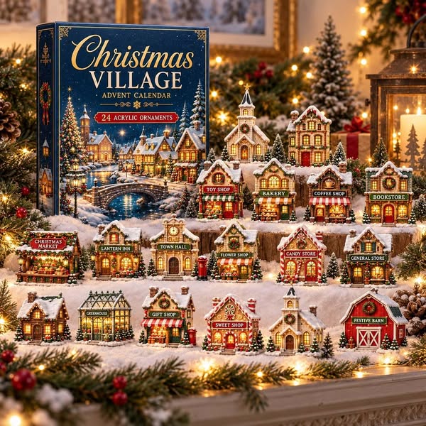 Christmas Village Advent Calendar