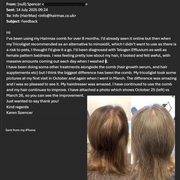 “My Hairdresser Was Amazed”