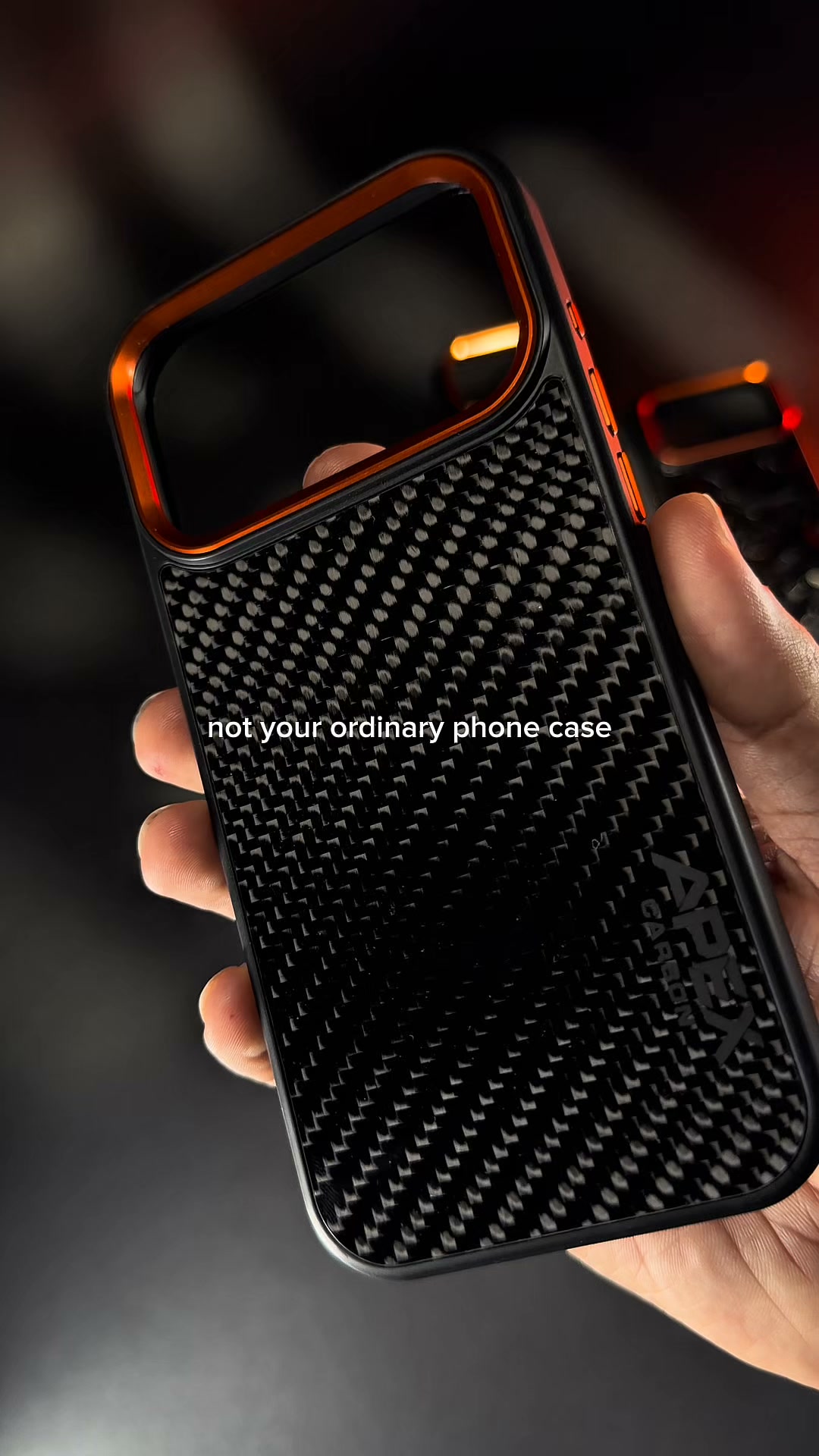Engineered from Real Carbon Fiber