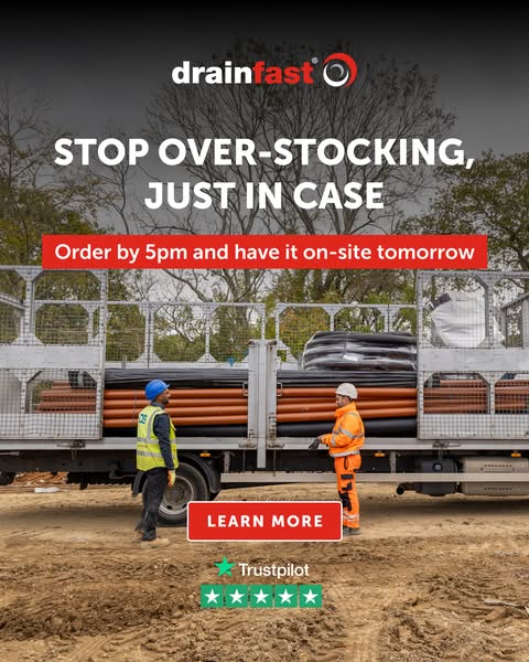 The Drainage Supplier That Moves Fast