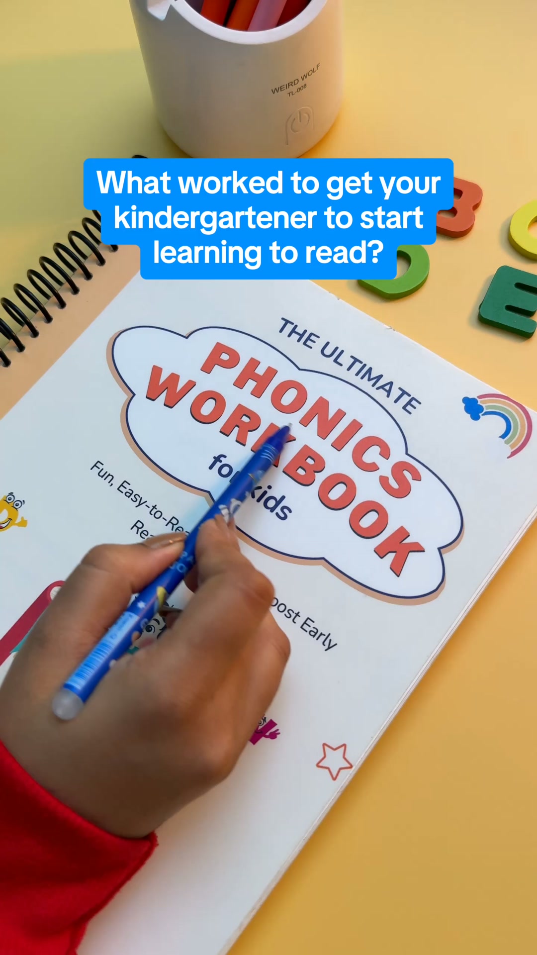 What actually got 300,000 kindergarteners reading get it at 90% off today