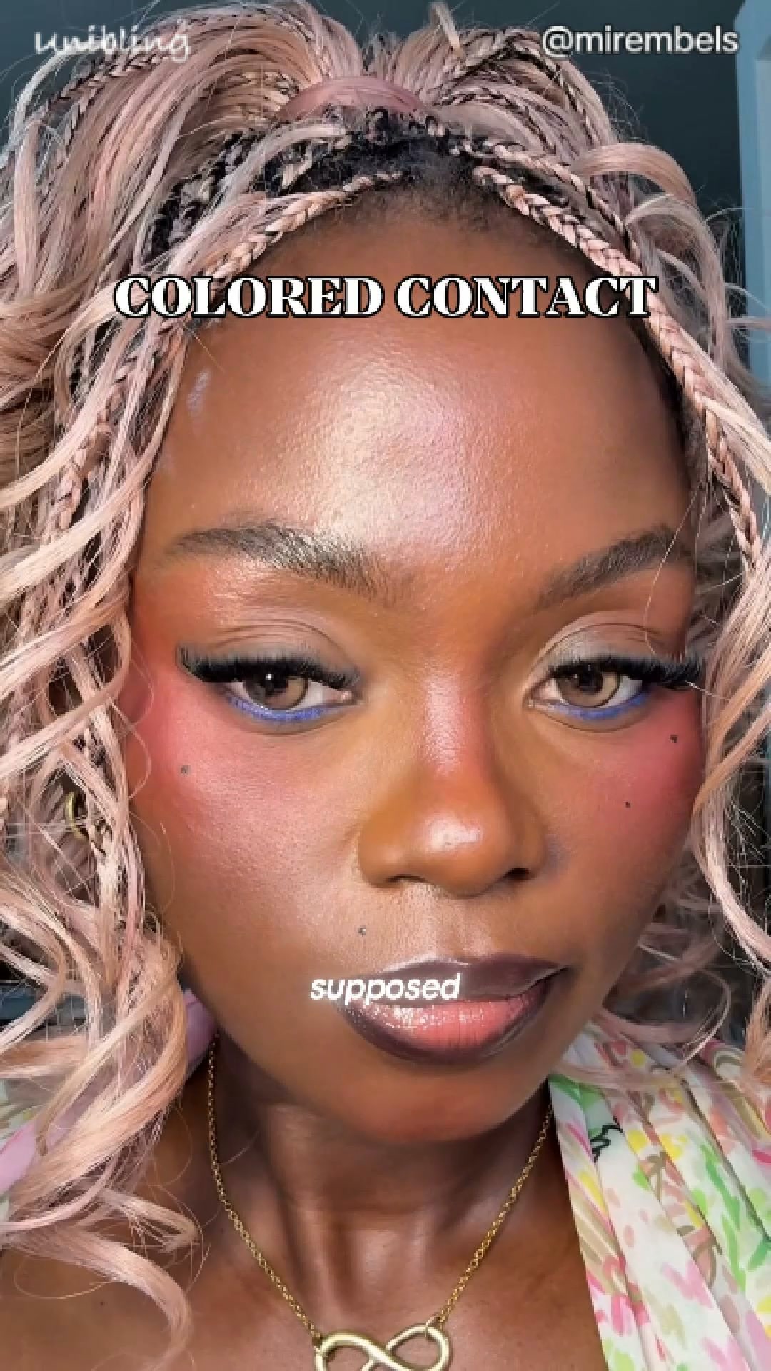 Unibling Colored Contacts