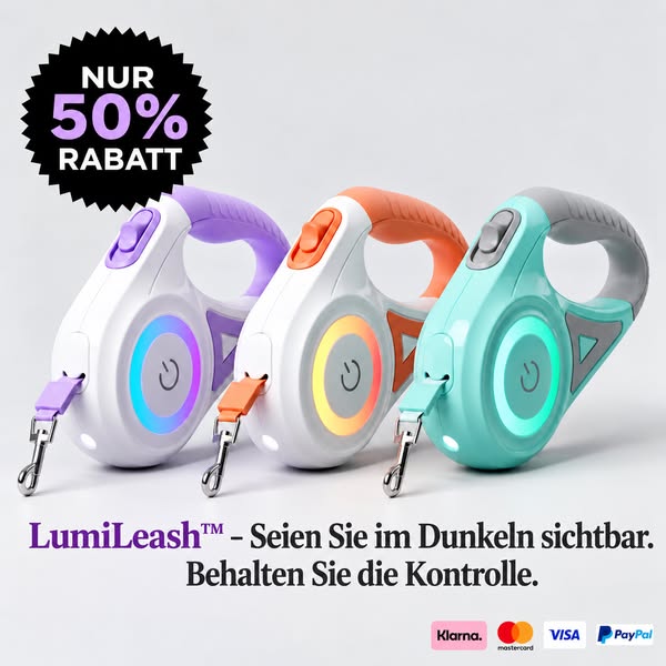 LumiLeash™ - Leuchtende Hundeleine