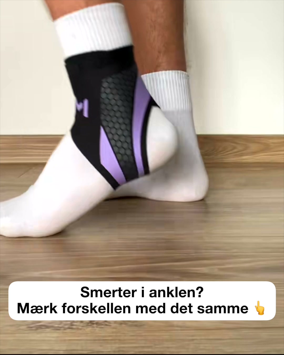 Stop smerter i anklen, og hold dig aktiv!