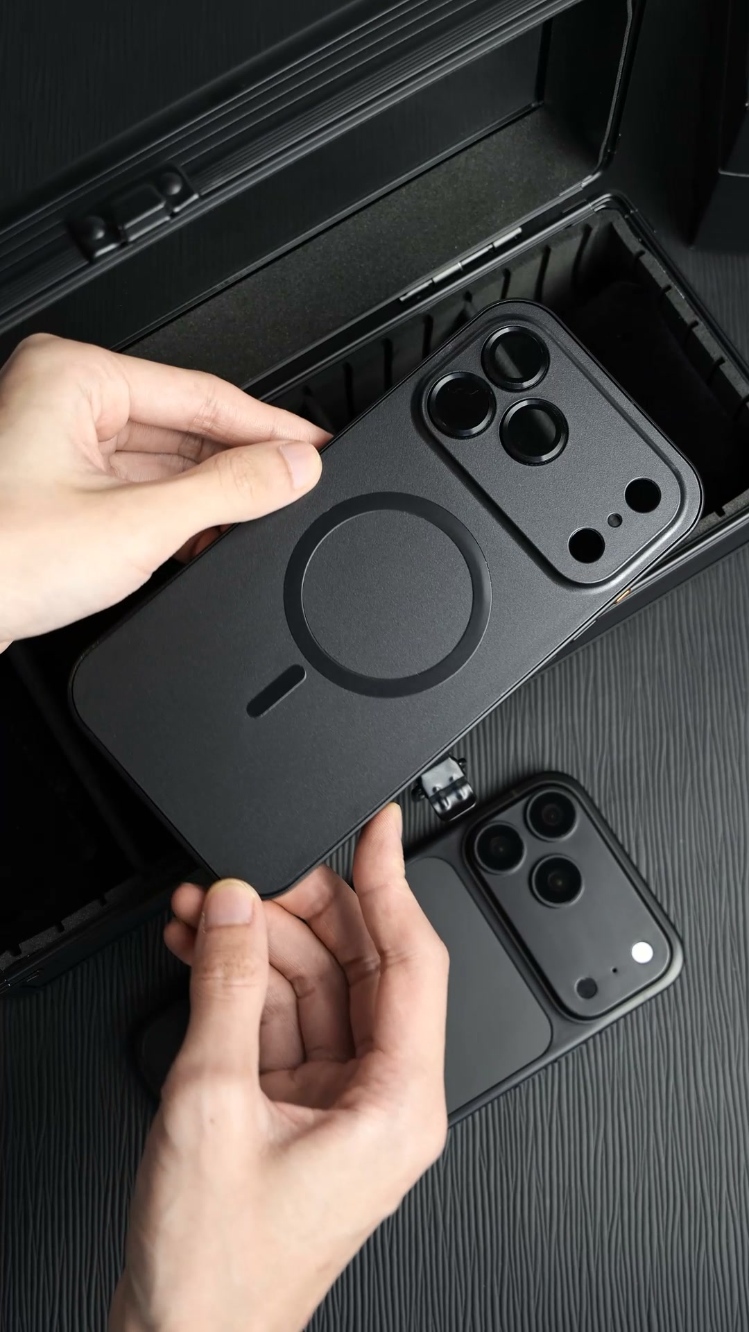 Sleek Metallic Style for iPhone 18 Series.
