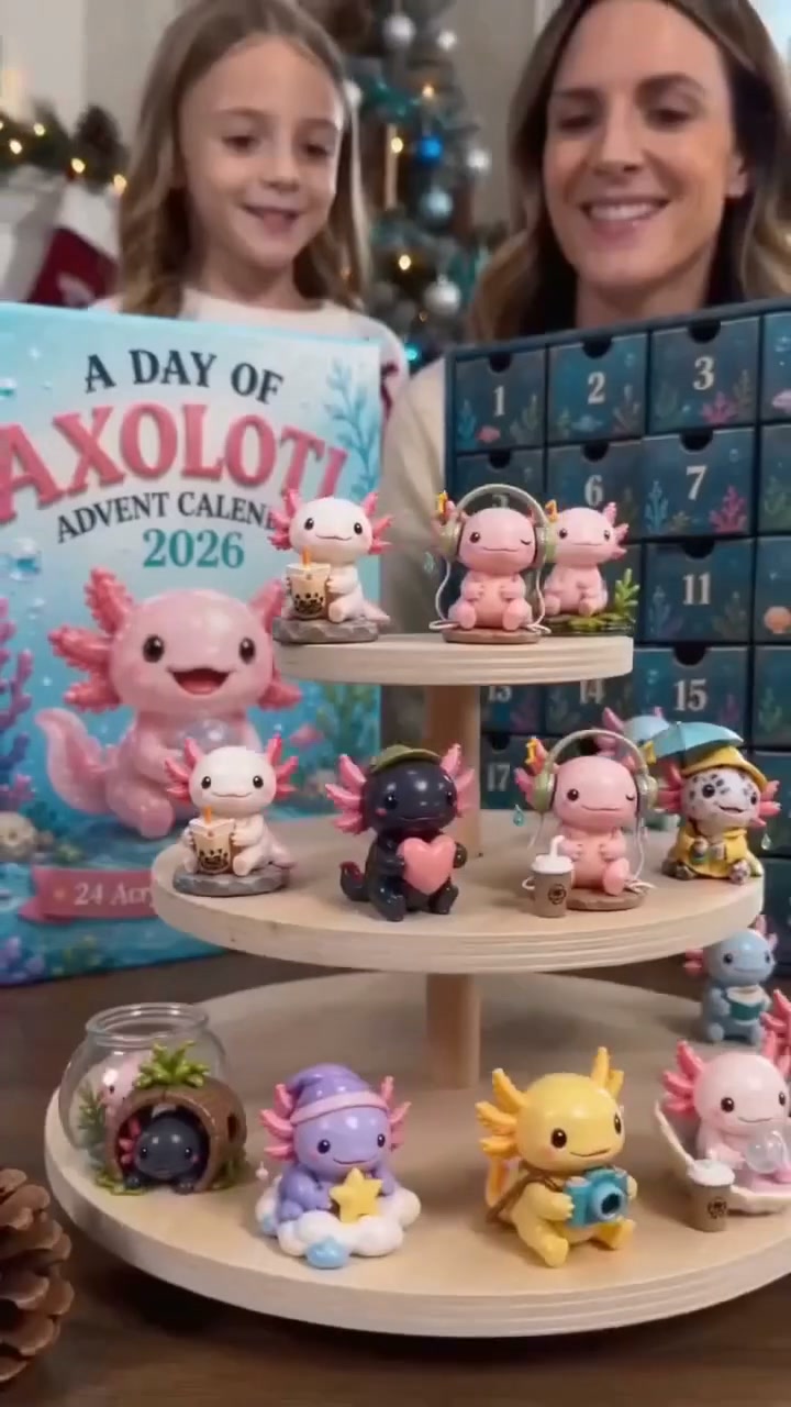 Jeden Tag wächst die Axolotl-Crew