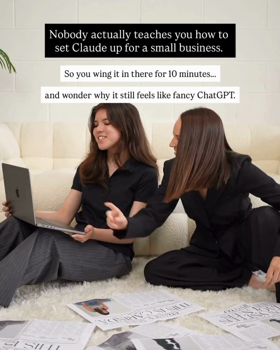 The 90-minute Claude setup most women skip