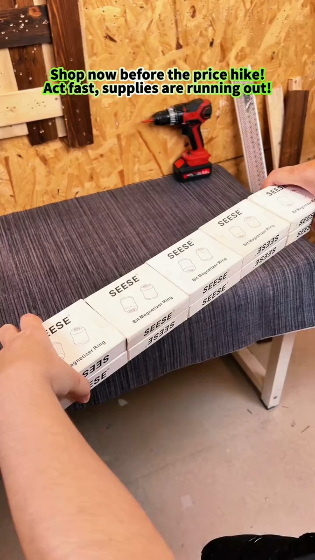 “ STOP DROPPING SCREWS! ”