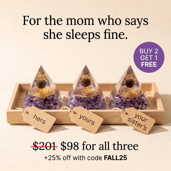 Three pyramids for the price of two